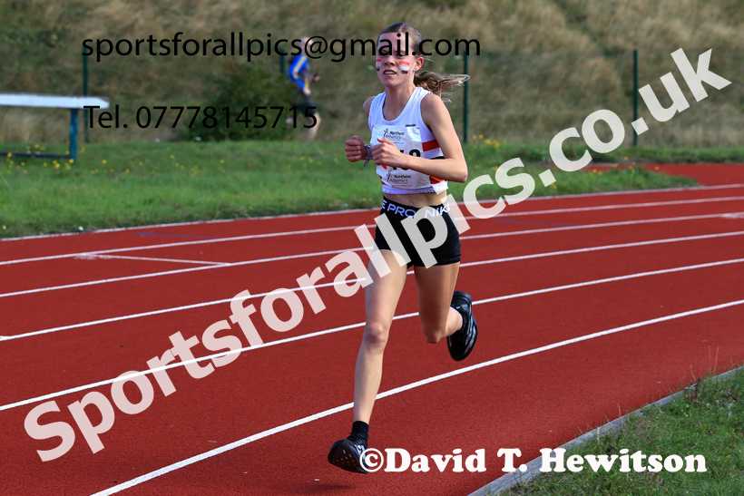 Girls Under-14s, 2026 Northern Mens 6 and Womens 4 Stage and Youngsters Relays, Silksworth, Sunderland. Photo: David T. Hewitson/Sports for All Pics